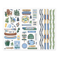 665236 Lakeside Memories Stickers (3/pk)