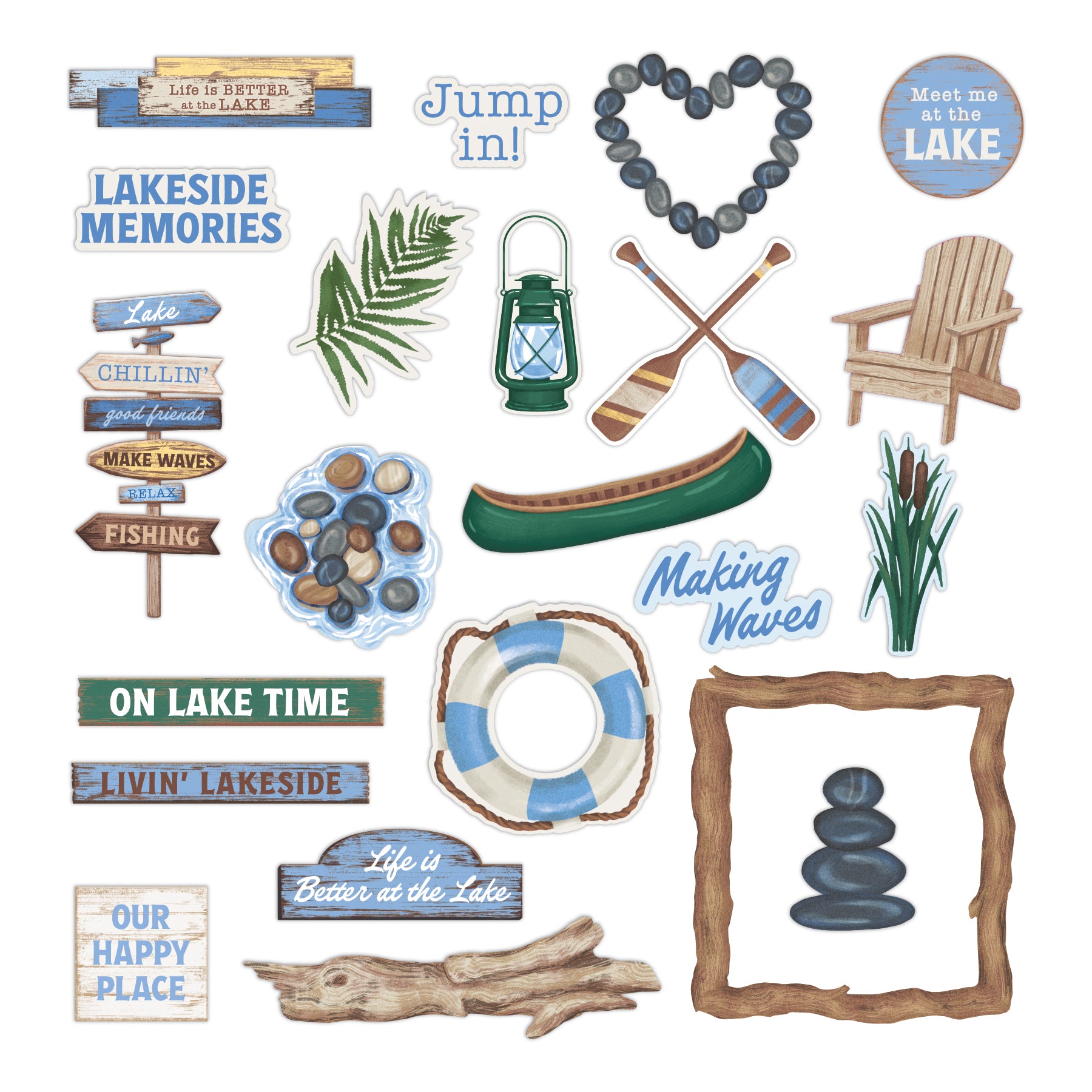 Lakeside Memories Decorative Bundle - Creative Memories