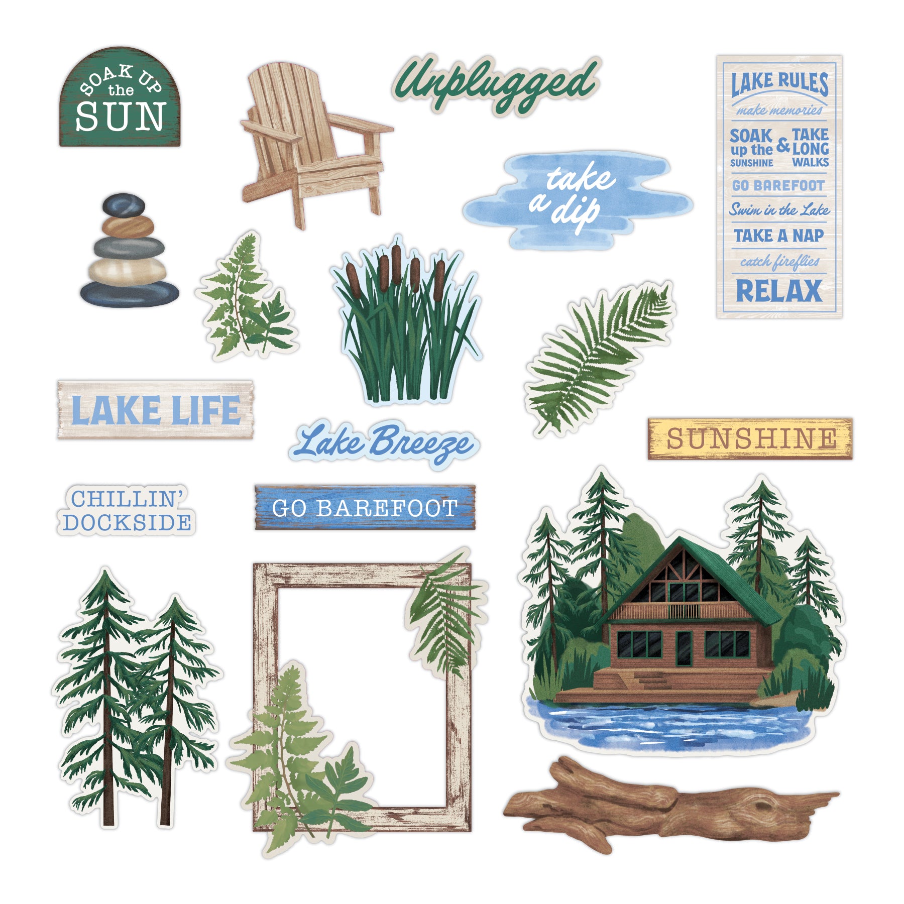 Lakeside Memories Decorative Bundle - Creative Memories