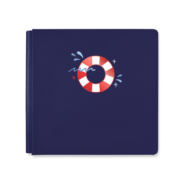 Creative Memories 12インチ台紙・カバーセット 12x12 Making a Splash Album Cover - Cobalt | Creative Memories