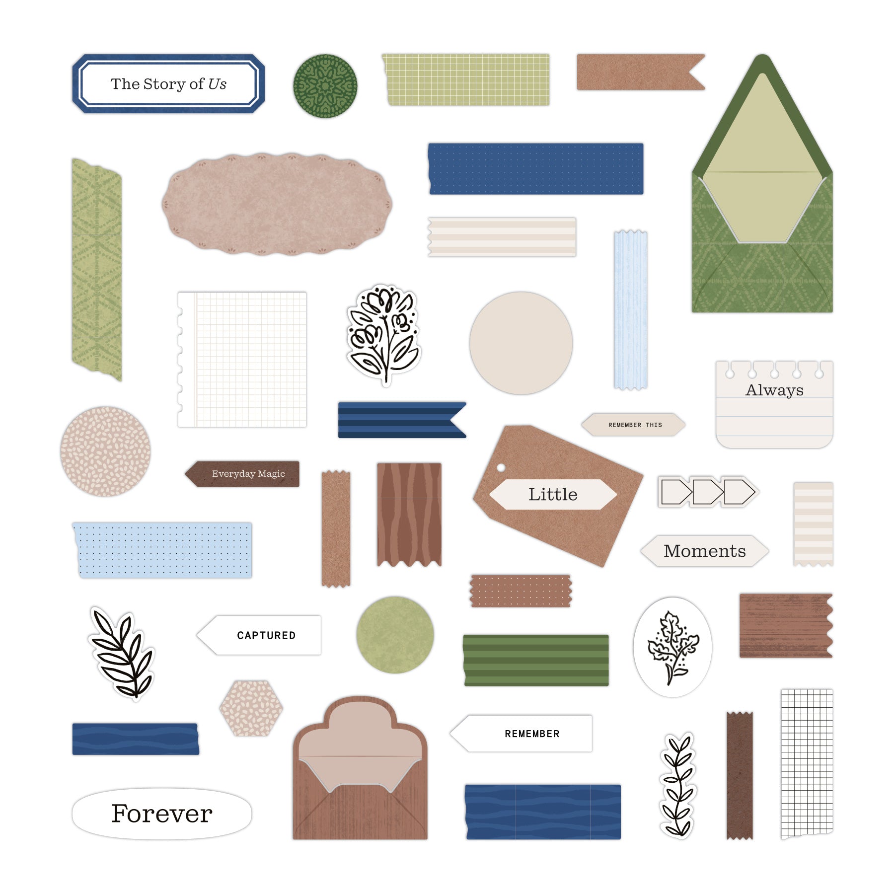 Natural Beginnings Album Kits by Creative Memories