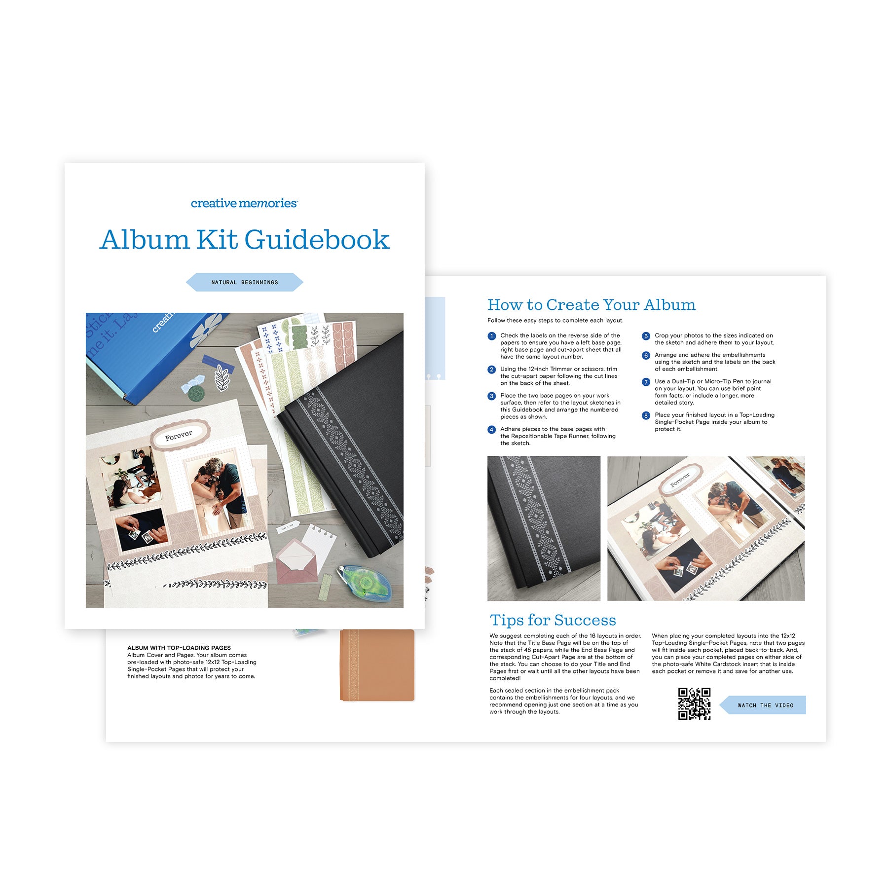 Natural Beginnings Album Kits by Creative Memories