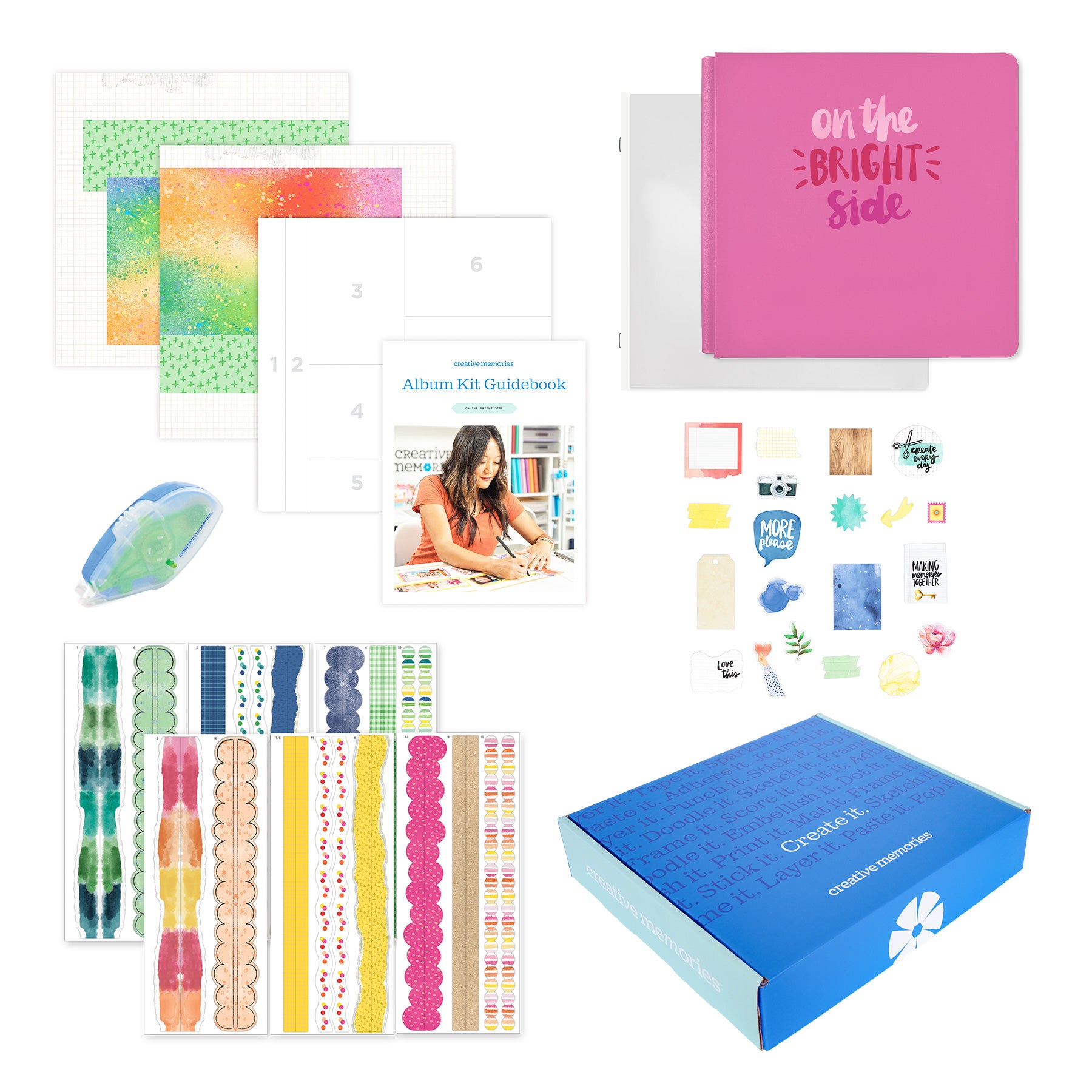 On The Bright Side Album Kits - Creative Memories