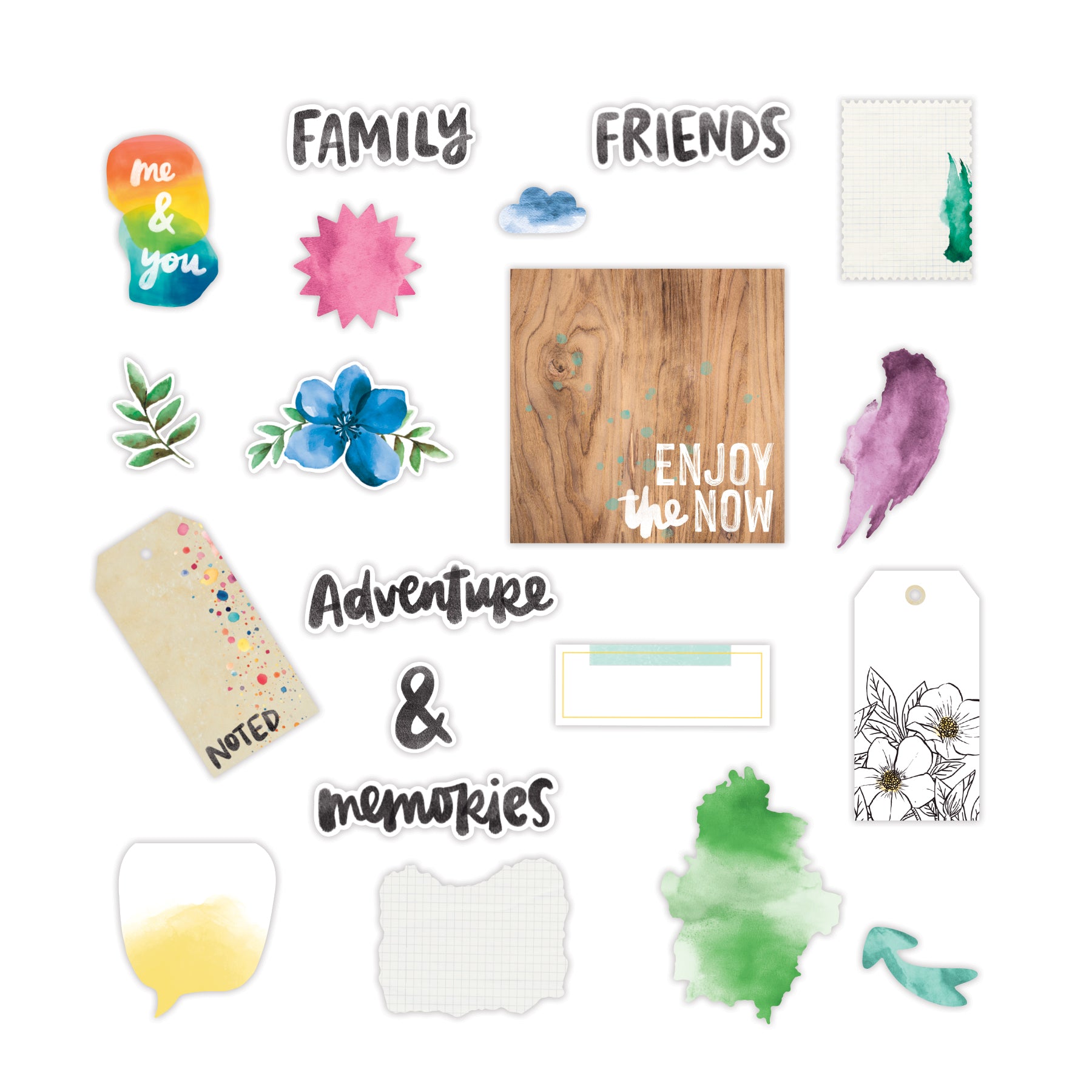 On The Bright Side Embellishments - Creative Memories