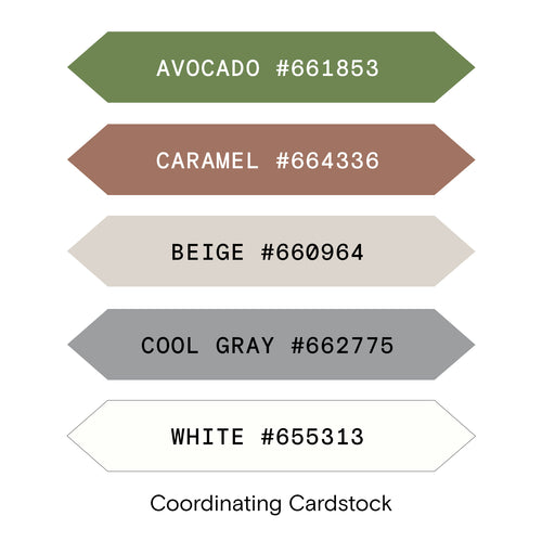 Perfect Match Collection Coordinating Cardstock