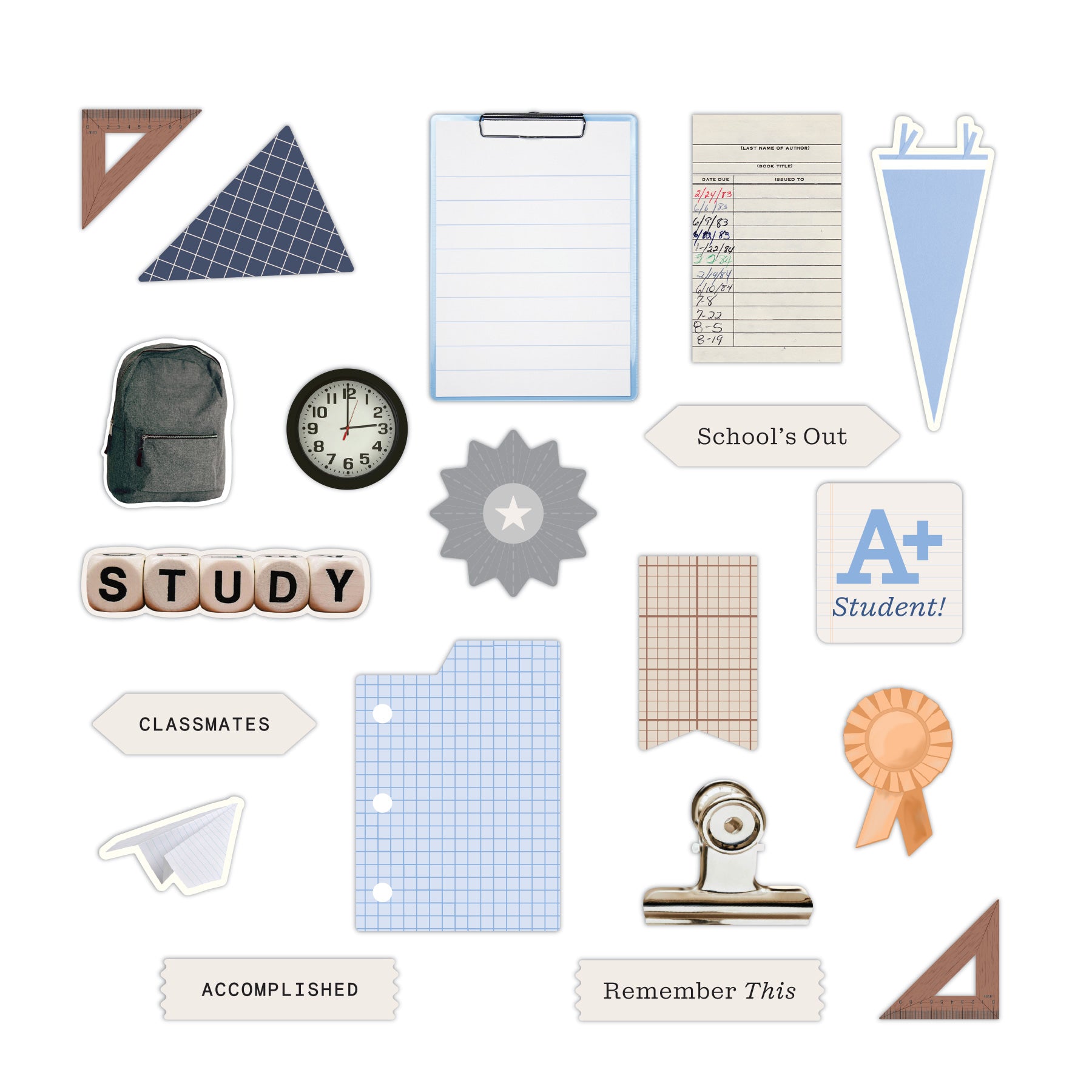 Stickers & Embellishments – Scrapbook Accents & Decorative Details