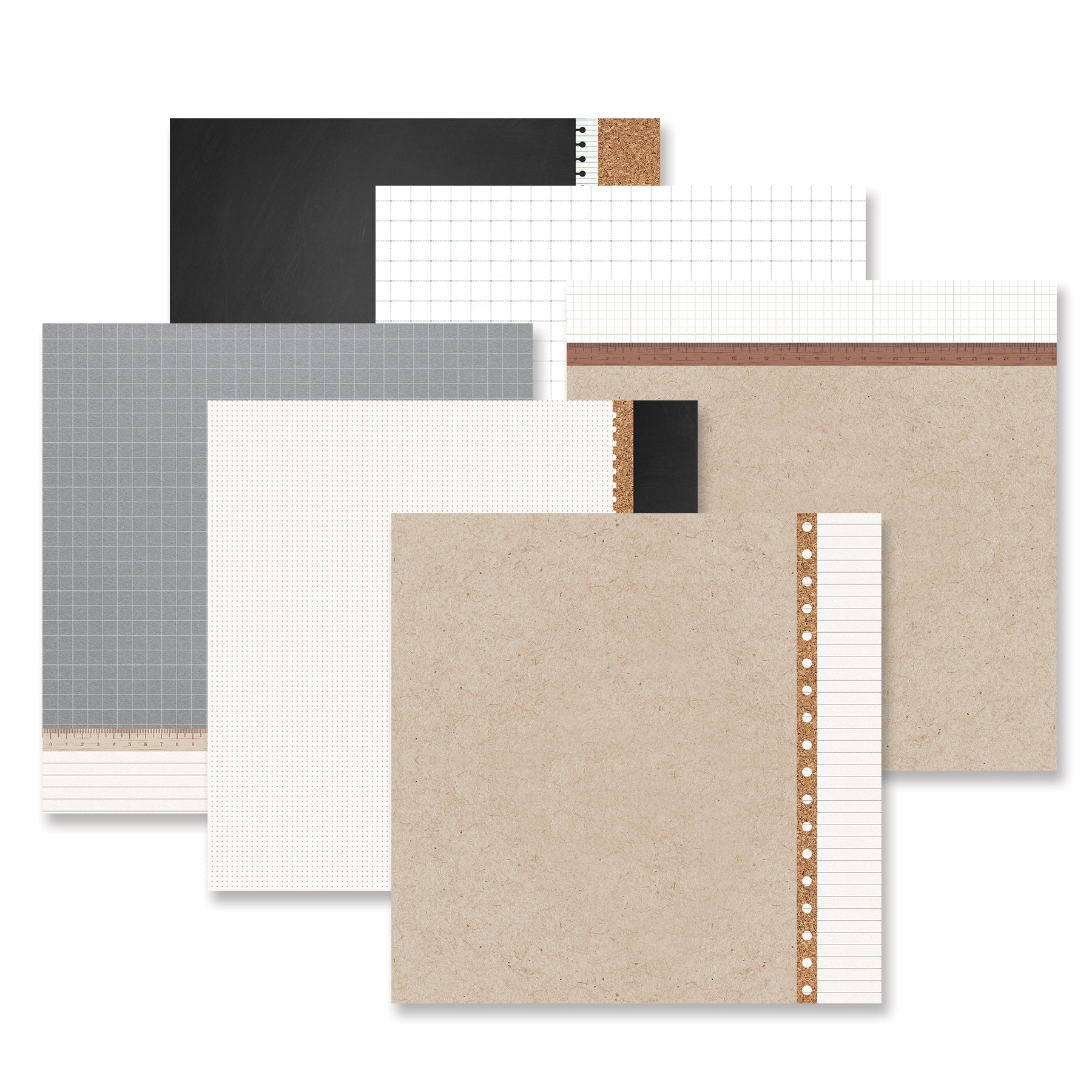 School Years Fast2Fab-Inspired Paper Pack (12/pk) | Creative Memories