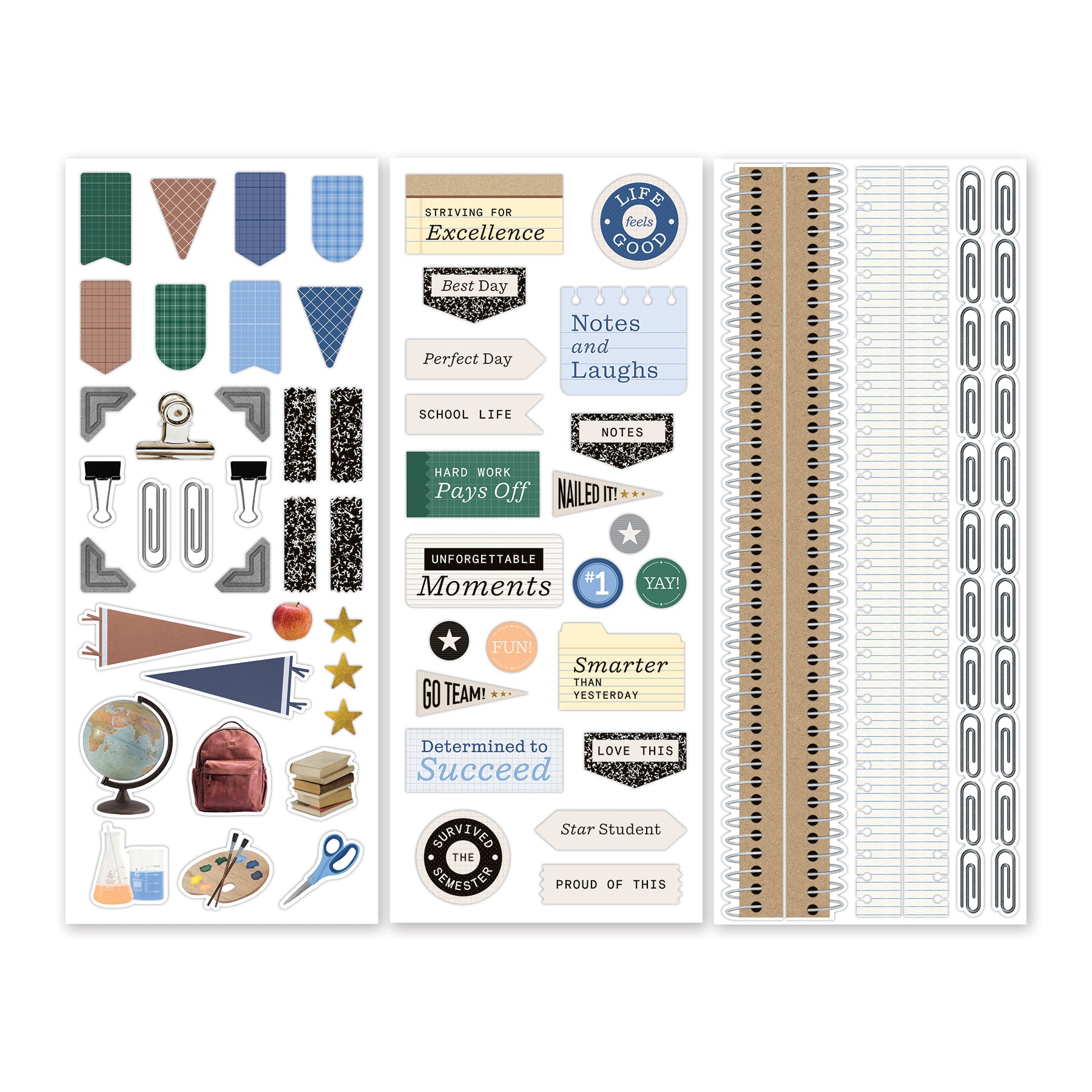 Stickers & Embellishments – Scrapbook Accents & Decorative Details