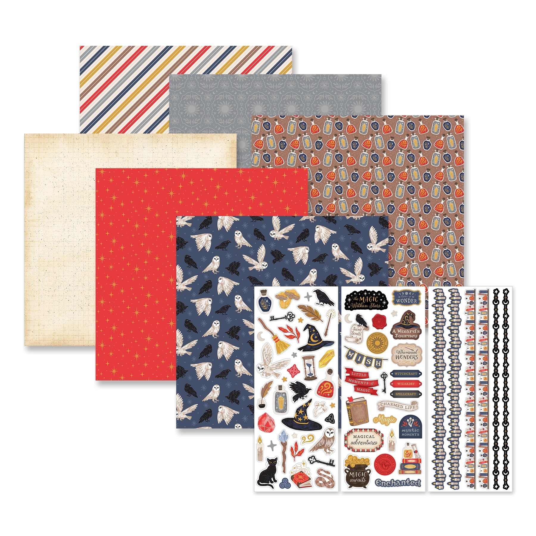 Decorative Bundles – Scrapbook Paper & Embellishment Sets