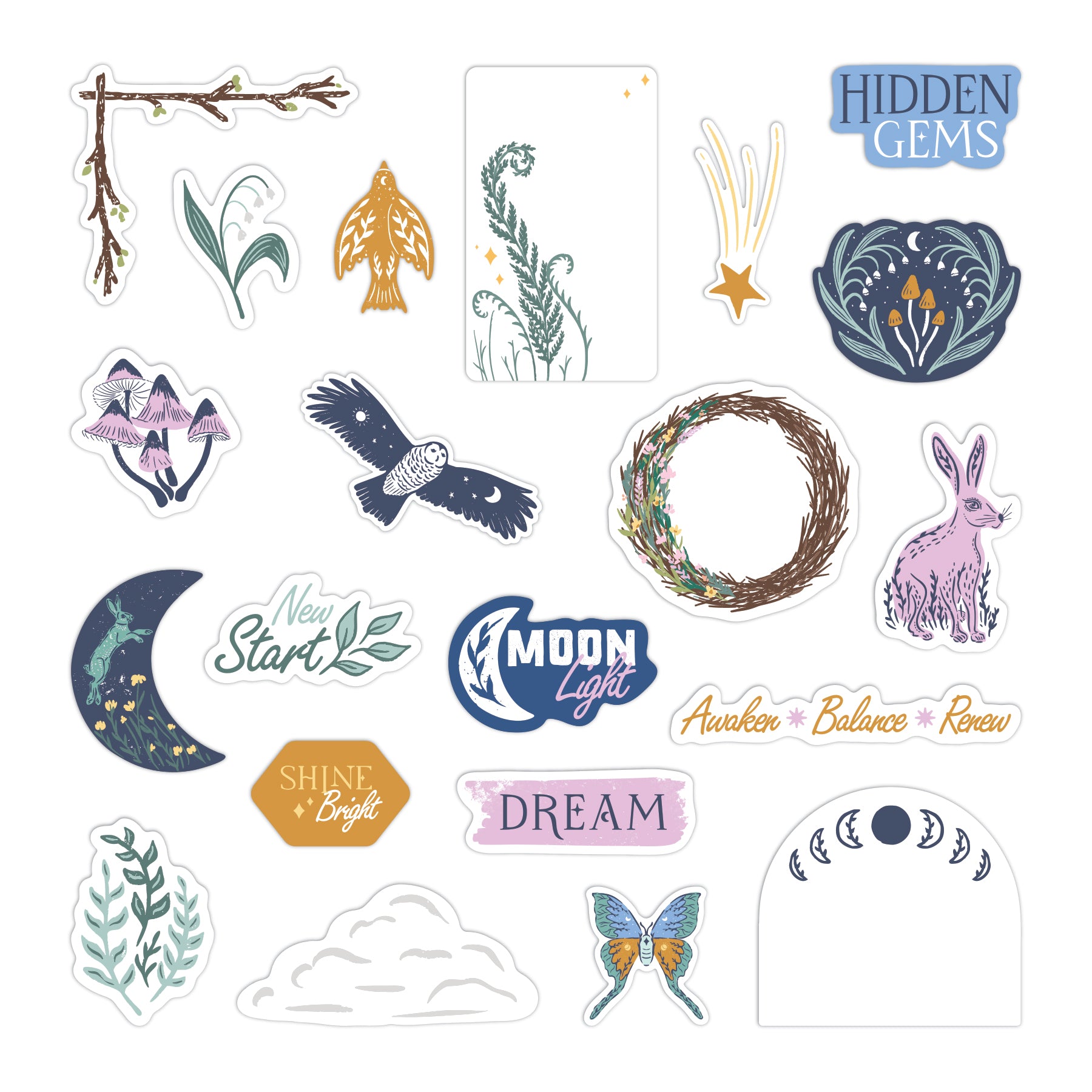 CREATIVE MEMORIES 色々セット Spring Equinox Embellishments (38/pk) - Creative Memories