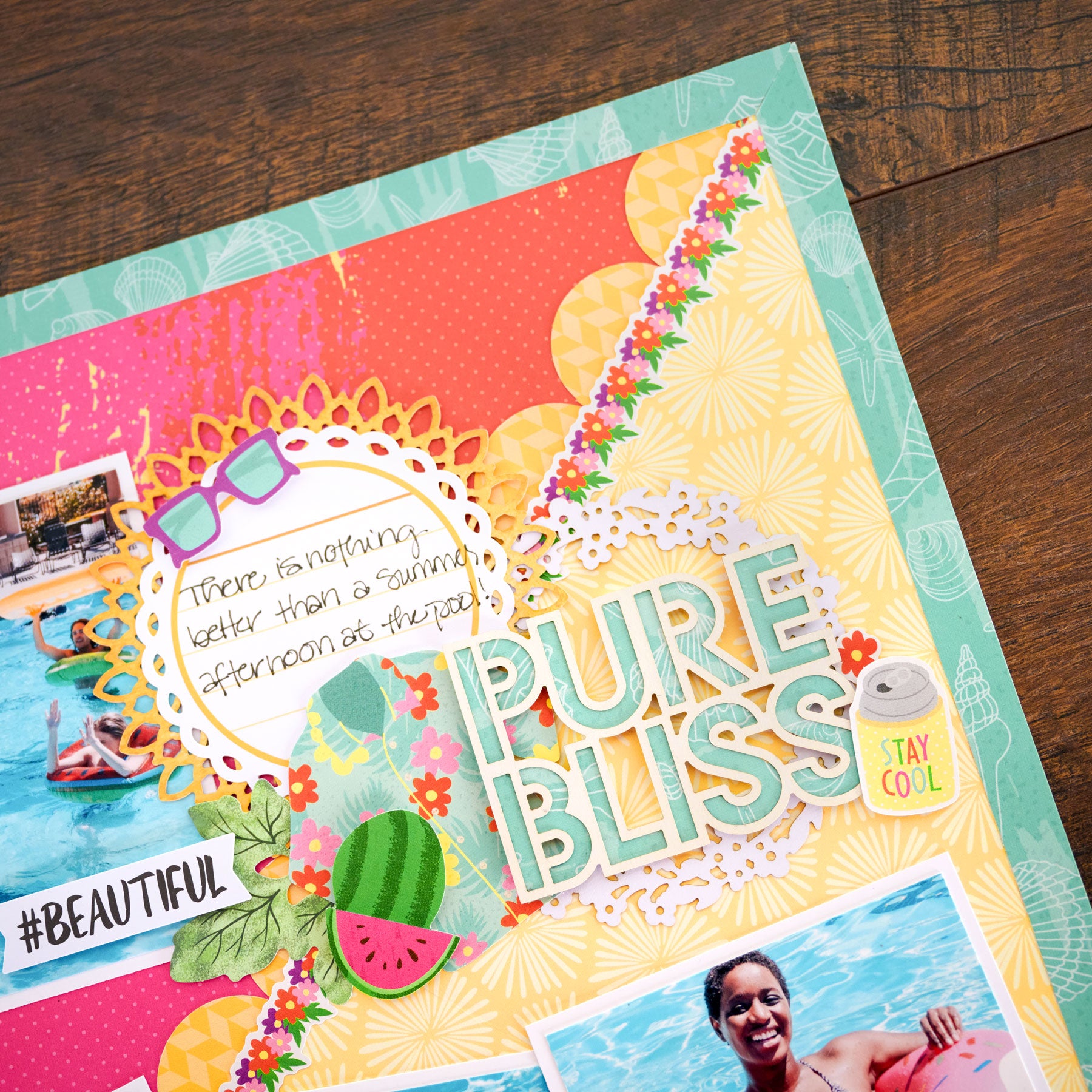 Vivid Melodies 2 Embellishments (20/pk) - Canary - Creative Memories