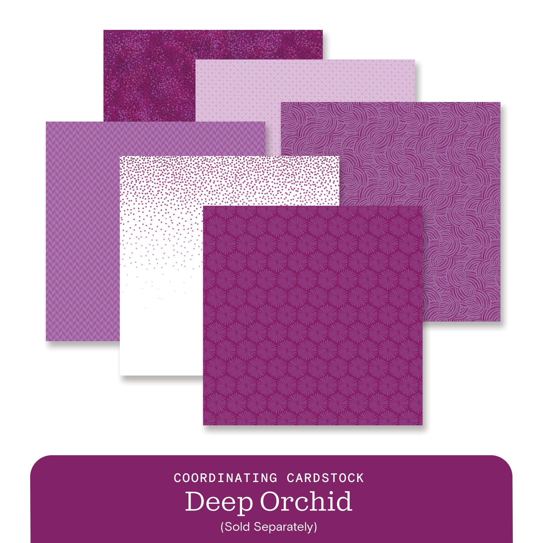 Vivid Melodies 2 Paper Pack (12/pk) - Deep Orchid - Creative Memories