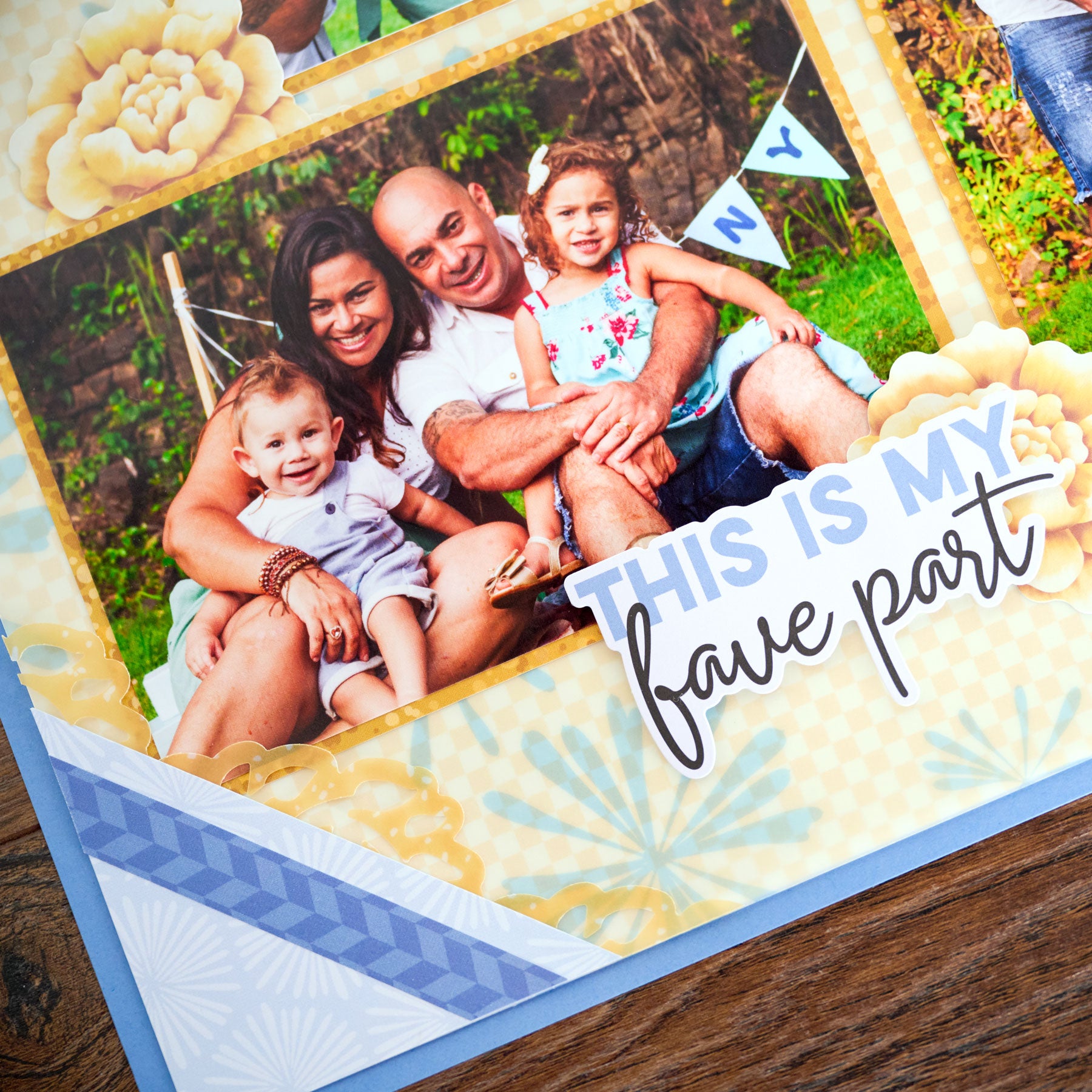 Vivid Melodies 2 Vellum Paper Pack (5/pk) - Canary & Cornflower