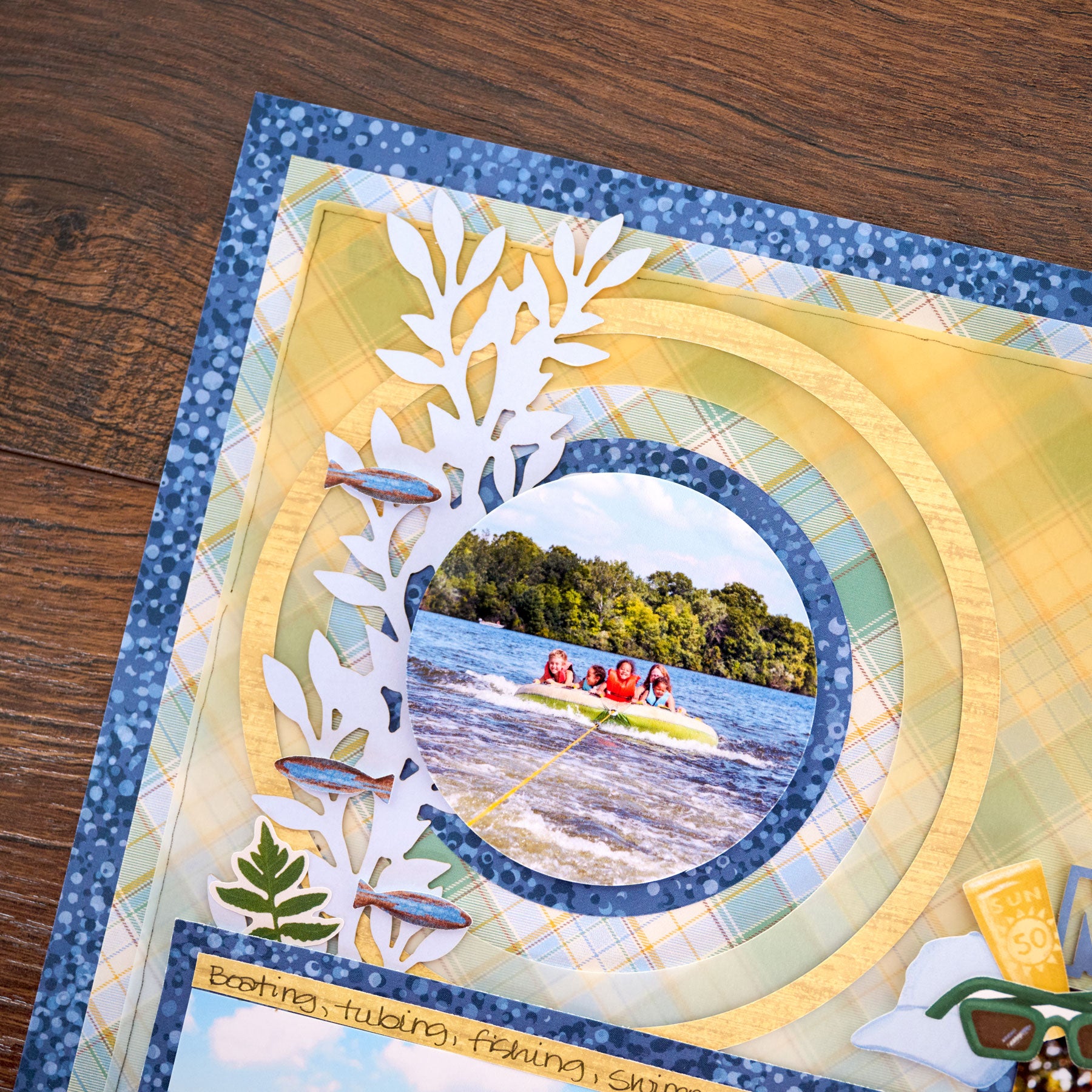 Vivid Melodies 2 Vellum Paper Pack (5/pk) - Canary & Cornflower