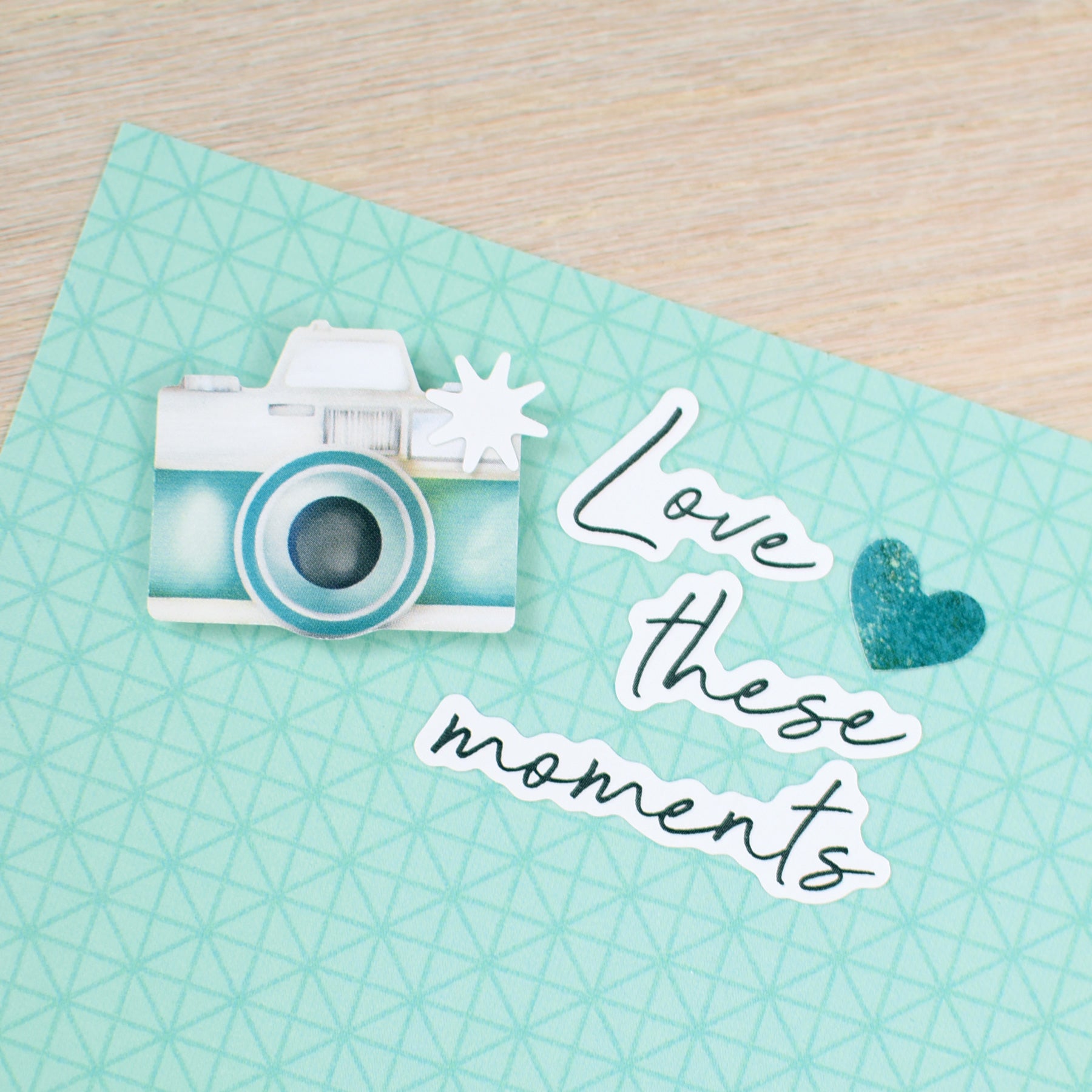 Vivid Melodies 2 Stickers (3/pk) - Island Waters - Creative Memories
