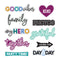 Vivid Melodies 2 Title Embellishments (20/pk)
