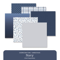 665741 Vivid Melodies 2 Paper Pack (12/pk) - Navy 2