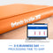 Custom Foiled Spines - Orange Mica