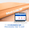 Custom Foiled Spines - Sunset Orange
