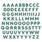 Green ABC Embellishments (80/pk)