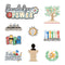 Knowledge is Power Embellishments (9/pk)