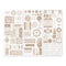 Totally Tonal Beige Stickers (3/pk)