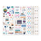 Purrr-fect Kitty Cat Stickers (3/pk)