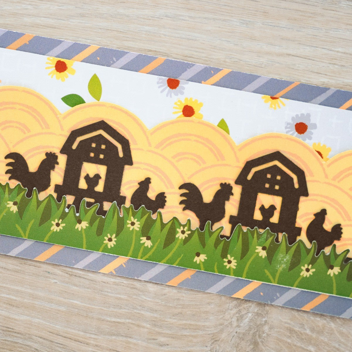 Chicken Coop Border Punch - Creative Memories Tool