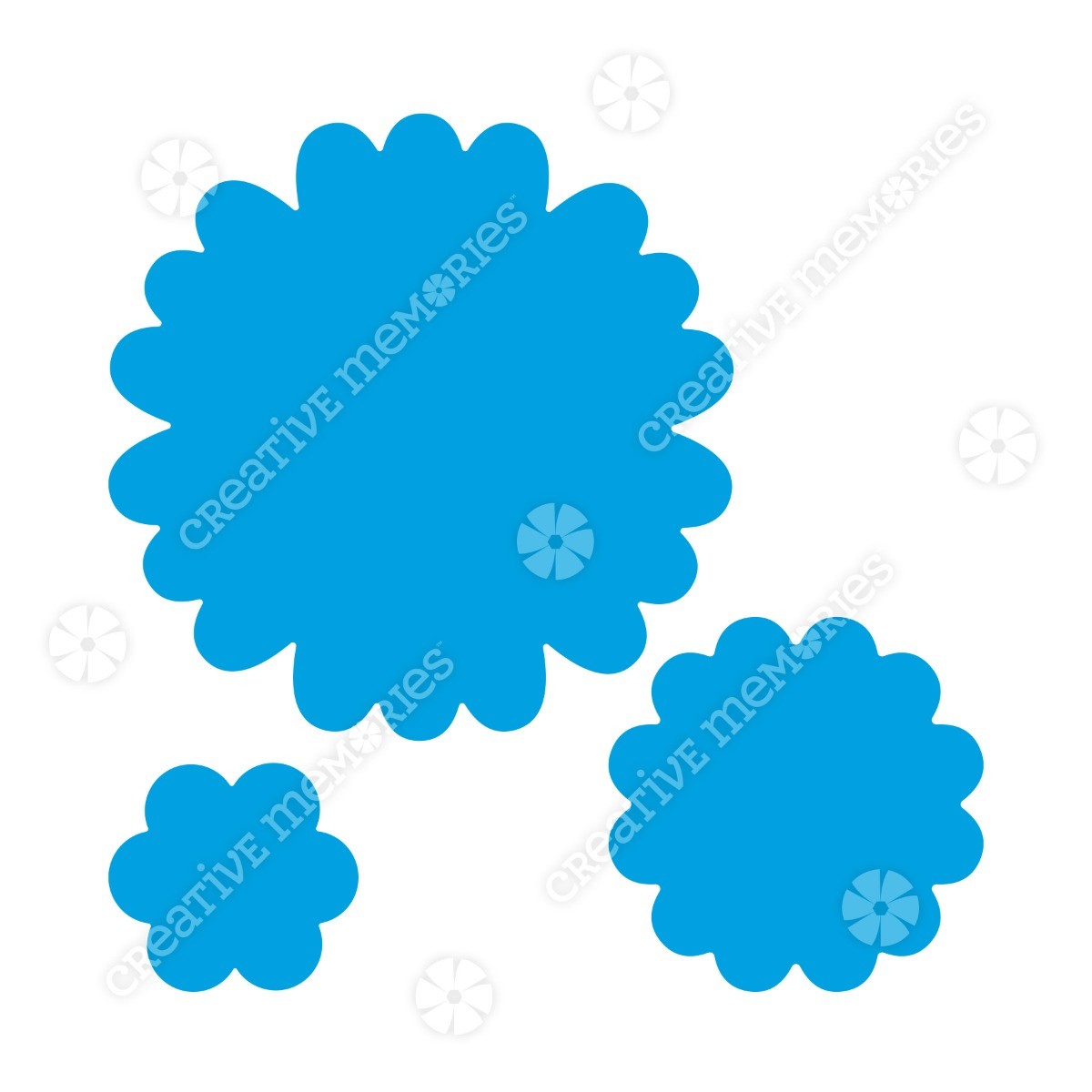 Chrysanthemums Punch - Creative Memories Tool