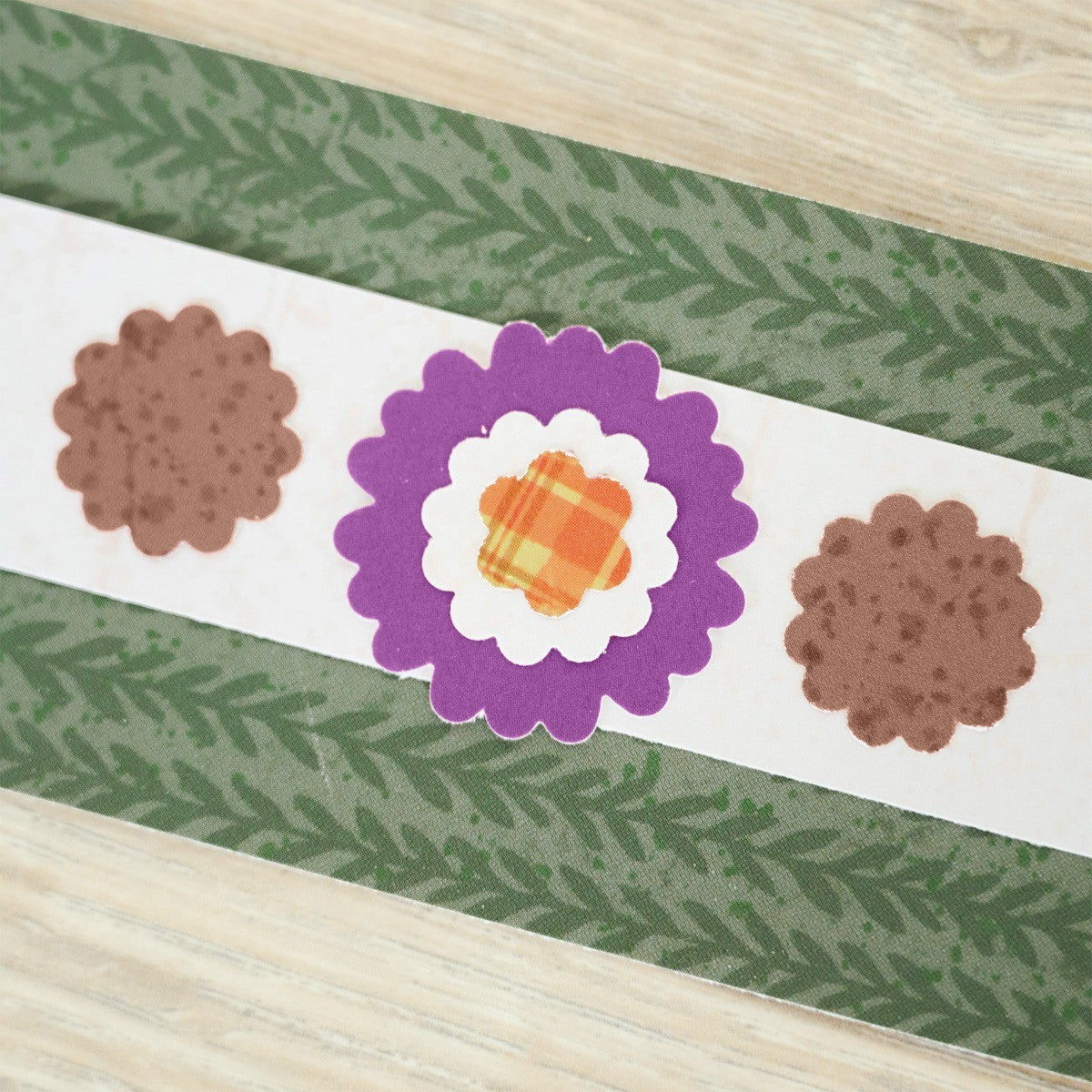 Chrysanthemums Punch - Creative Memories Tool
