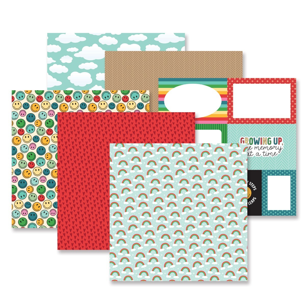 Growing Up Paper Pack (12/pk) - Creative Memories