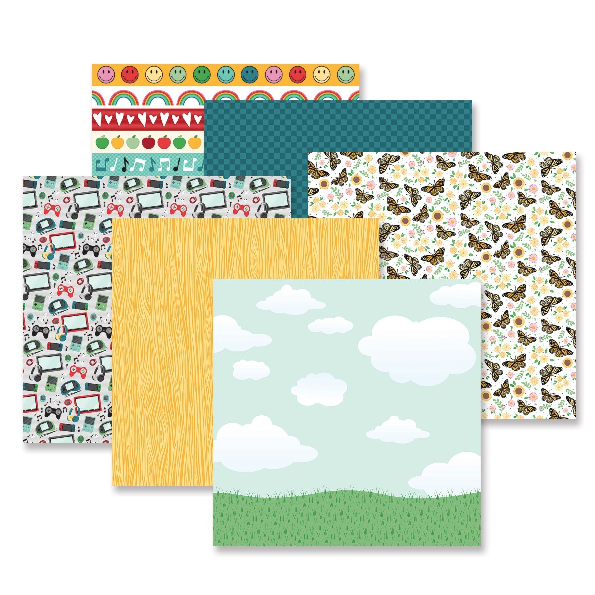 Growing Up Paper Pack (12/pk) - Creative Memories