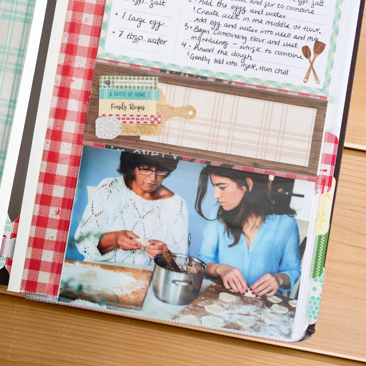 Cooked with Love Recipe Scrap Journal Kit - Creative Memories