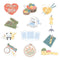 Craft Happy Vellum Embellishments (37/pk)