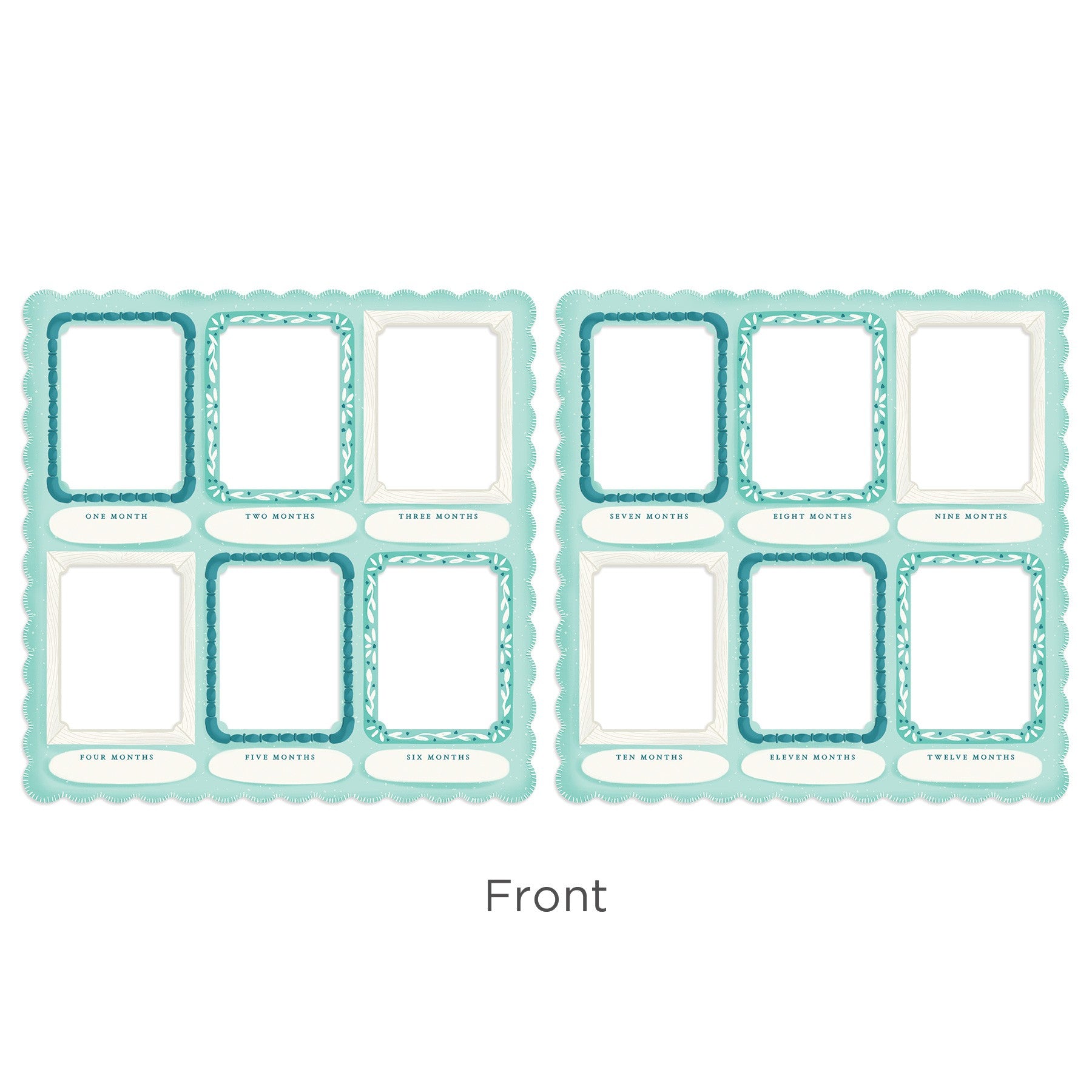 Welcome Baby Die Cut Paper Pack - Month Trackers & Frames