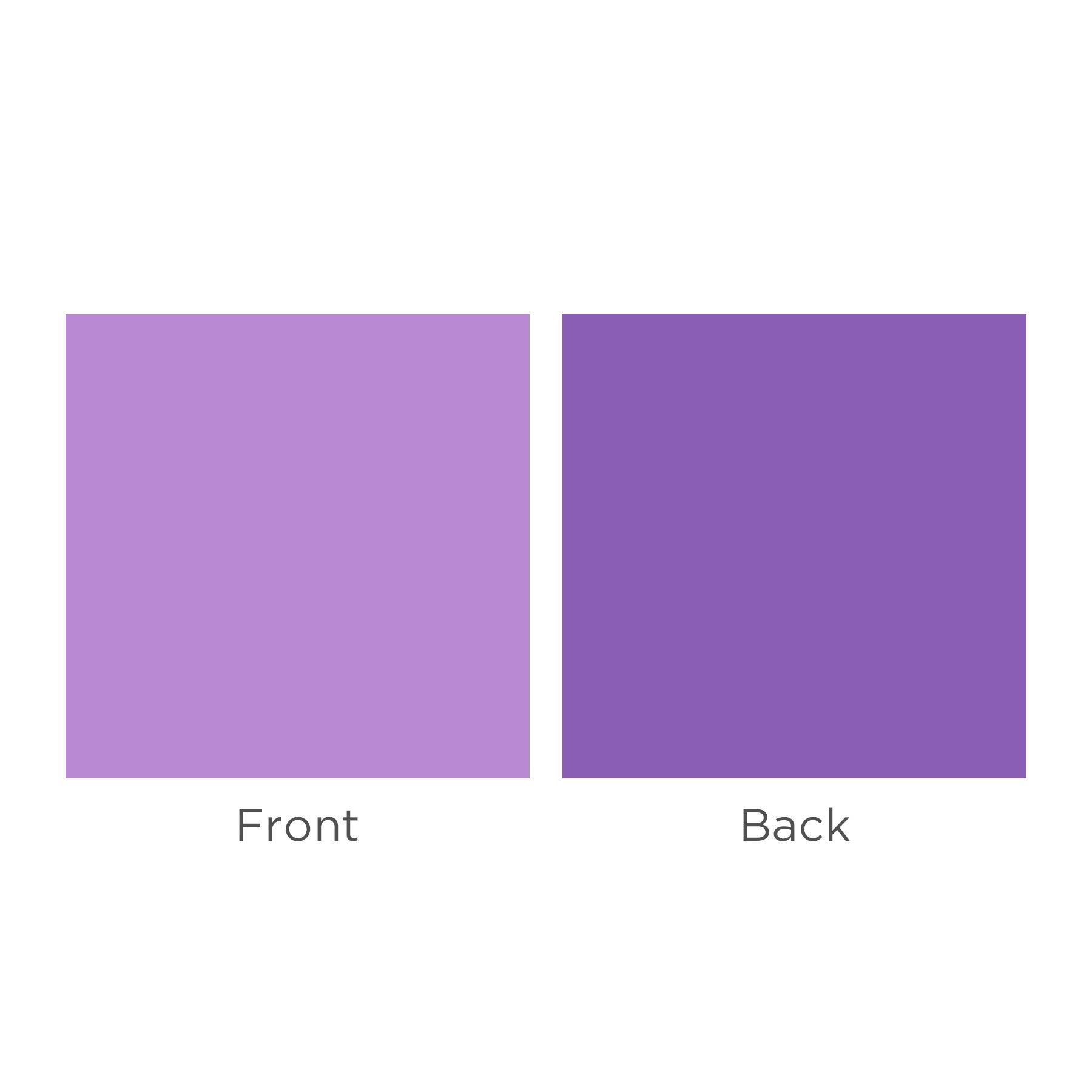 12x12 Dual-Tone Purples White Core Cardstock (10/pk) - Creative