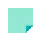 12x12 Dual-Tone Teals White Core Cardstock (10/pk)