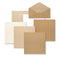Kraft Chevrons 3.5x8.5 Slimline Envelope Paper Pack (12/pk)