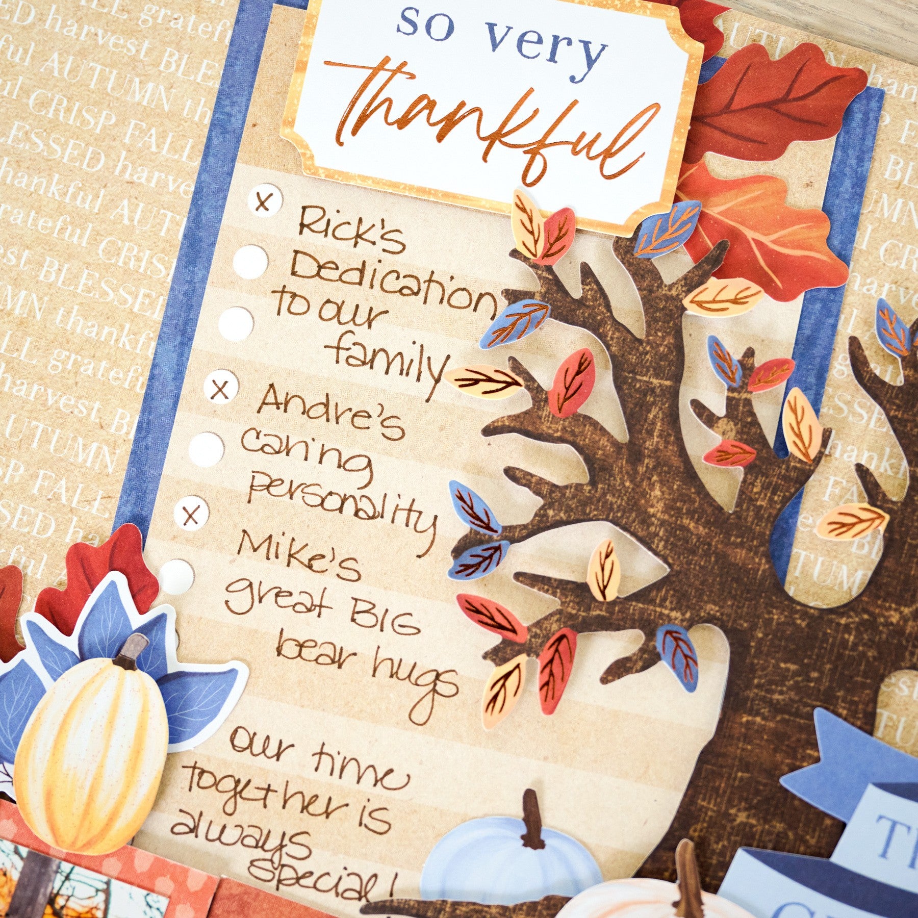 Autumn Harvest Variety Mat Pack - Fall Scrapbooking – Creative