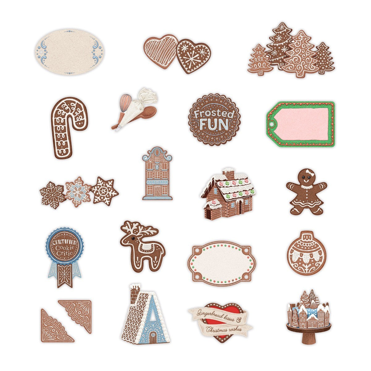 Gingerbread Fun Embellishments - Creative Memories