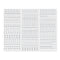 Cool Gray Classy Mini ABC/123 Stickers (3/pk)