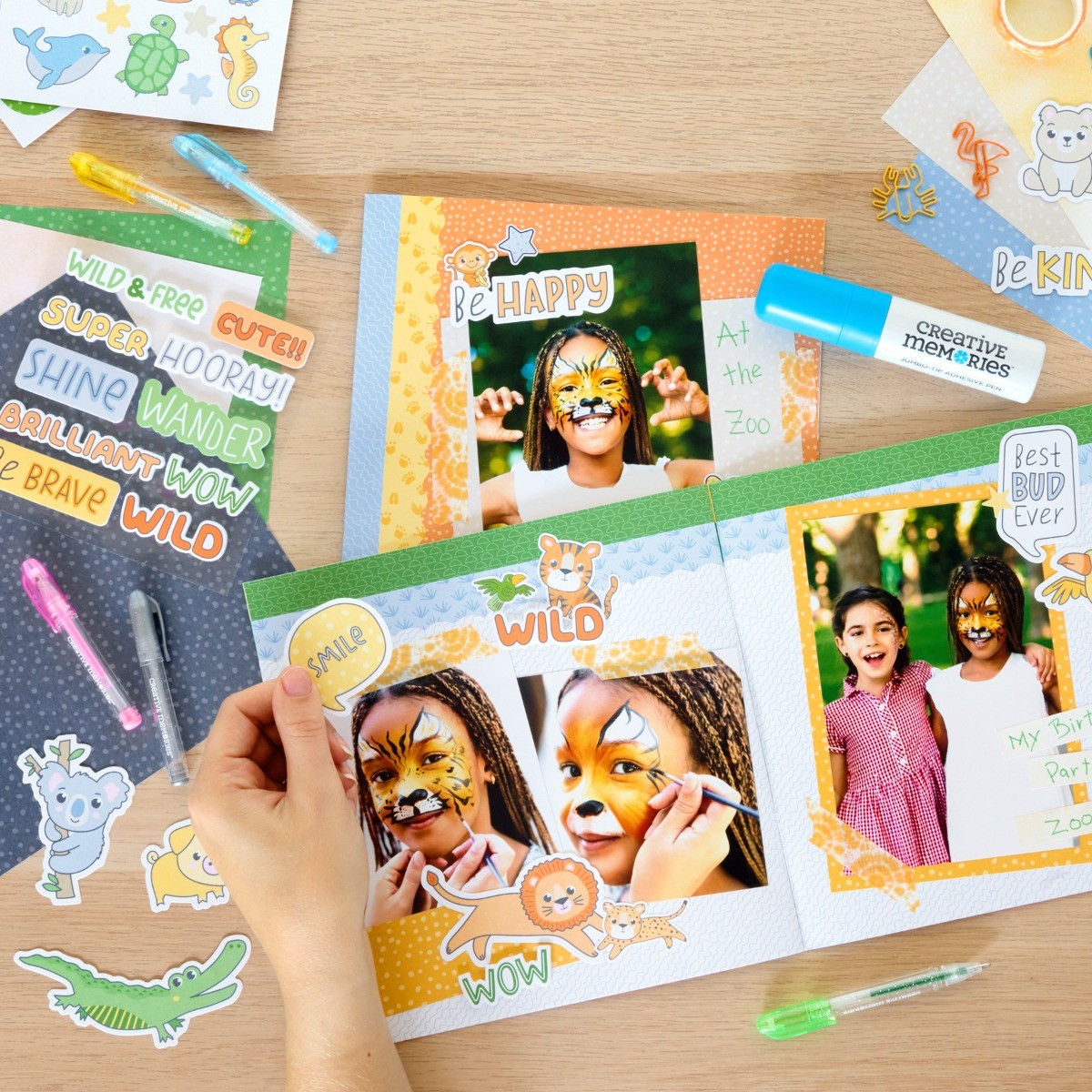 Creative Memories スクラップブックセット Kids Scrapbook Kits - Creative Memories