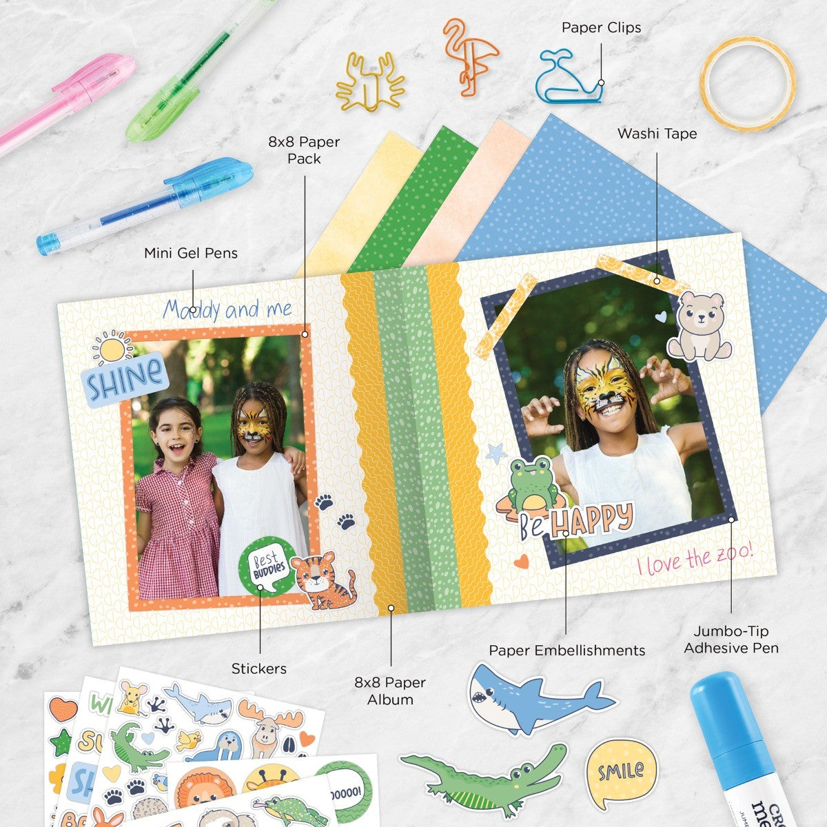 Creative Memories スクラップブックセット Kids Scrapbook Kits - Creative Memories