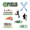 On the Field Embellishments (9/pk)