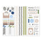 Natural Beginnings Clear Stickers (3/pk)