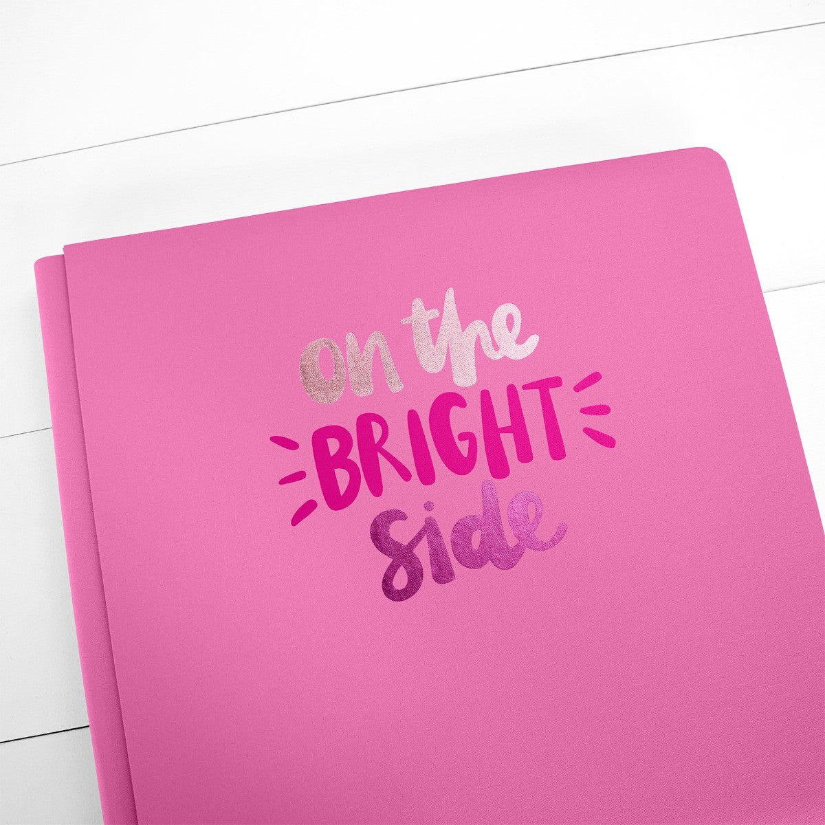 12x12 On The Bright Side Album Cover - Jazzberry – Creative Memories