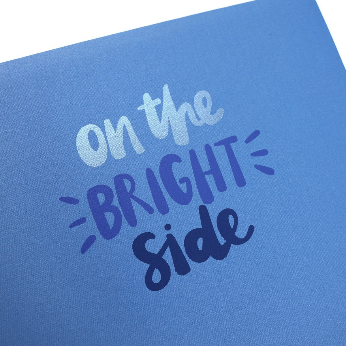 12x12 On The Bright Side Album Cover - Vivid Blue – Creative Memories