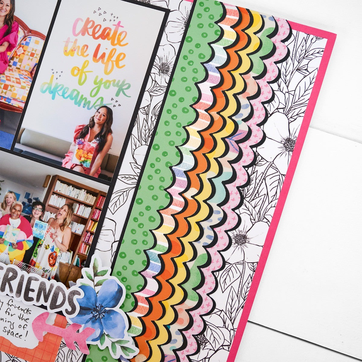 On The Bright Side Paper Pack (12/pk) - Creative Memories