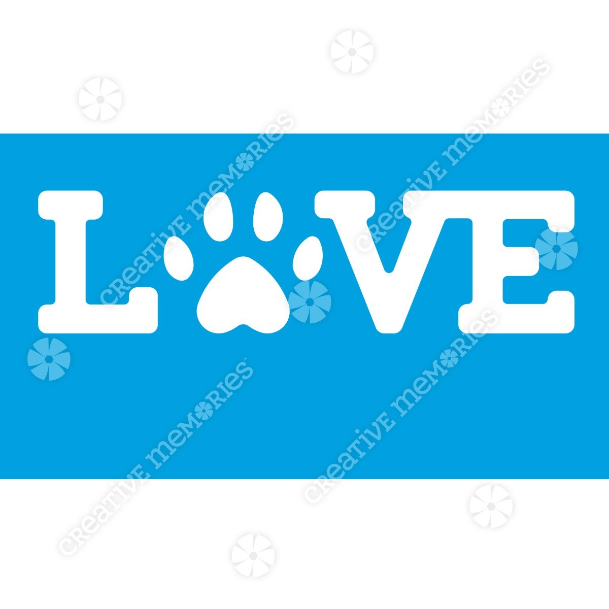 Pet Love Border Punch - Creative Memories Tool