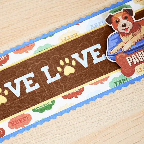 Pet Love Border Punch - Creative Memories Tool
